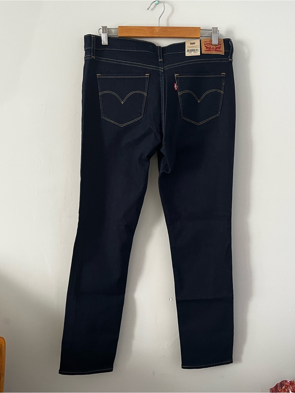 *2 PAIRS* Levi's Dark Wash "312 Shaping Slim" Mid-Rise Jeans - Picture 7 of 7
